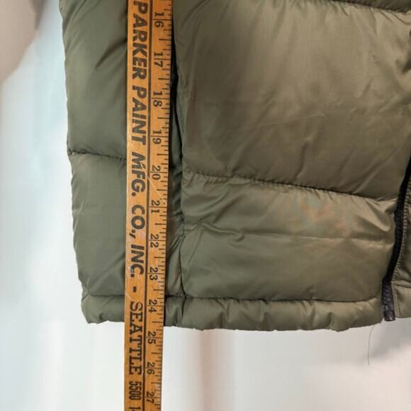 Columbia Women's Puffect Colorblock Jacket Coat Puffer NEW Medium Green Black - Picture 7 of 9